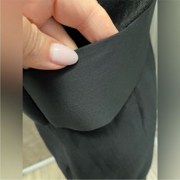 Marchesa Notte Elegant Black One-Shoulder bow detailed miniDress, US4 - Picture 10 of 12